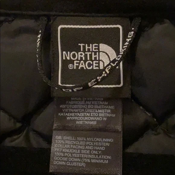 The North Face Quilted Black Snow Jacket - Picture 3 of 5